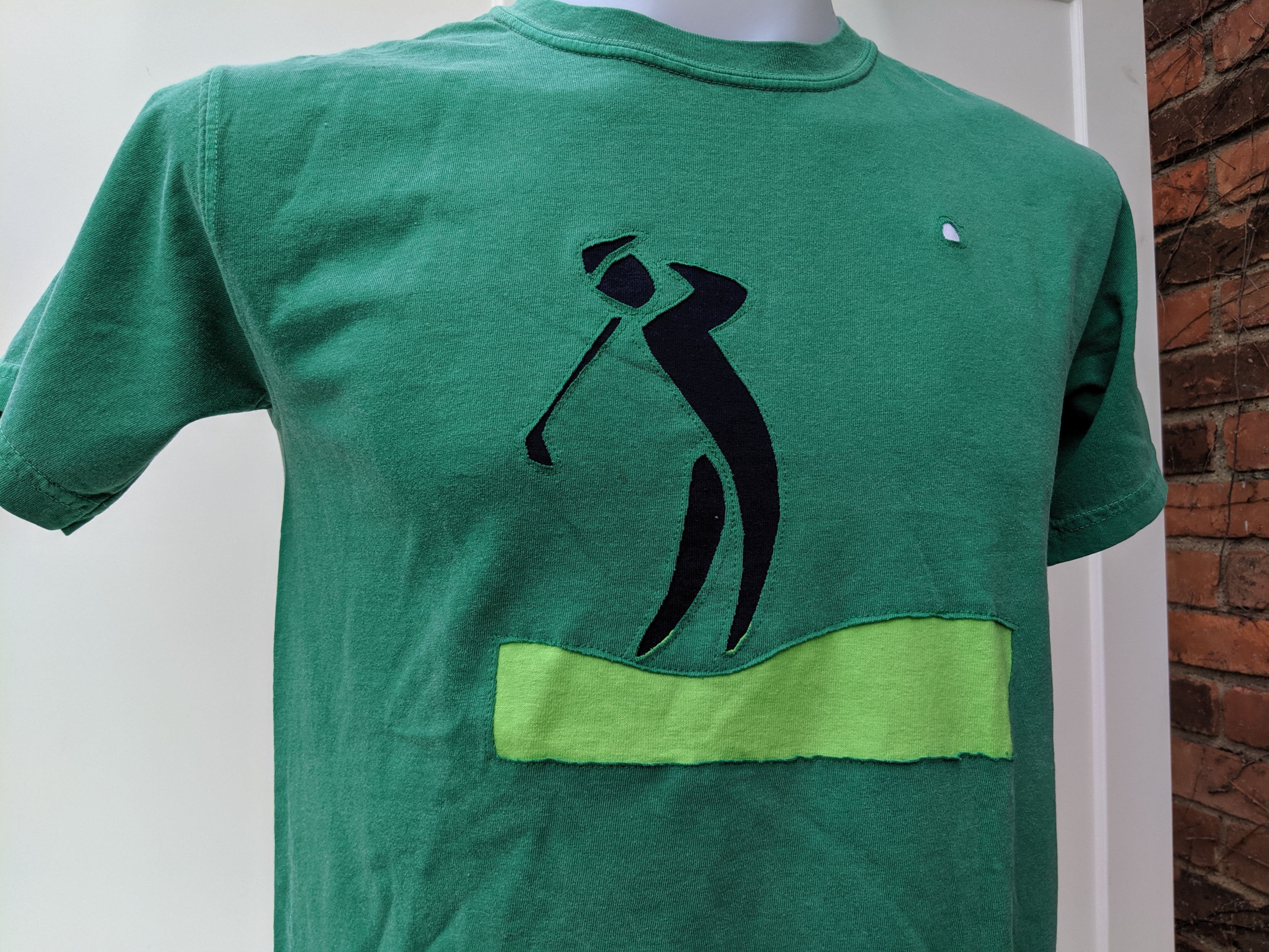 Golfer Crew Neck Shirt | CUT OUT DESIGNS